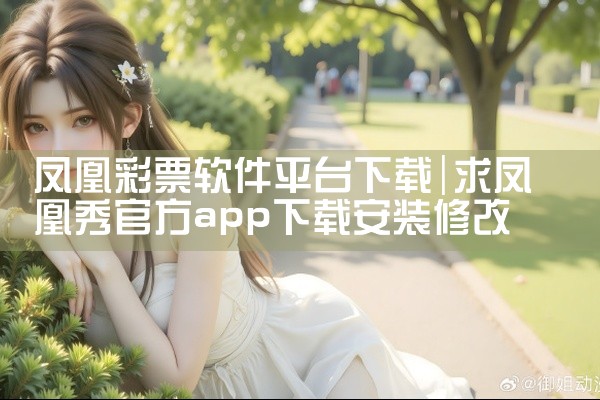 凤凰彩票软件平台下载